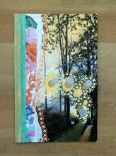 Load image into Gallery viewer, Floral Pastel Art Collage On Vintage Natural Landscape Postcard Illustration - Naomi Vona Art
