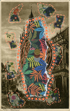 Charger l&#39;image dans la galerie, Vintage Cologne Postcard Art Collage In Gothic Style - Naomi Vona Art
