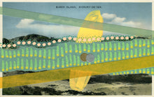 Load image into Gallery viewer, Vintage Burgh Island Mixed Media Art Collage - Naomi Vona Art
