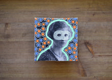 Carica l&#39;immagine nel visualizzatore di Gallery, Masked Vintage Woman Portrait Altered By Hand - Naomi Vona Art
