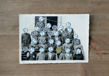 Carica l&#39;immagine nel visualizzatore di Gallery, Dada Conceptual Art Collage On Retro Group Photography - Naomi Vona Art
