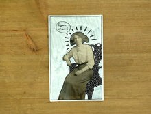 Cargar imagen en el visor de la galería, Funny Altered Vintage Woman Portrait Art - Naomi Vona Art
