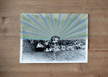 Load image into Gallery viewer, Washi Tape Art Collage On Vintage Group Portrait - Naomi Vona Art
