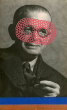 将图片加载到图库查看器，Vintage Man With Pipe Art Collage - Naomi Vona Art
