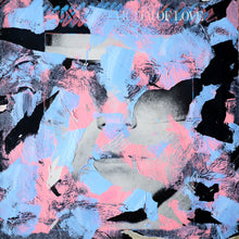 将图片加载到图库查看器，Salmon Pink And Light Blue LP Cover Art Collage - Naomi Vona Art
