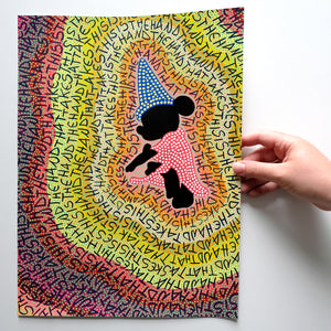 Altered Mouse Art Illustration - Naomi Vona Art
