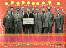 Load image into Gallery viewer, Vintage Group Of Smiling Men Portrait Art Collage - Naomi Vona Art
