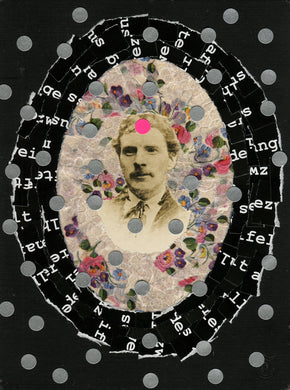 Mixed Media Collage Art Of Old Photographs - Naomi Vona Art