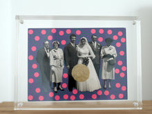 Carica l&#39;immagine nel visualizzatore di Gallery, Vintage Wedding Group Portrait Art Collage - Naomi Vona Art
