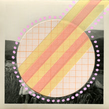 将图片加载到图库查看器，Pink Abstract Collage Art Composition On Vintage Photo - Naomi Vona Art
