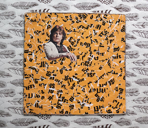 Mustard Yellow LP Cover Artwork Collage - Naomi Vona Art