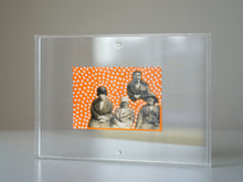 Cargar imagen en el visor de la galería, Collage Of Old Photographs decorated With Pens - Naomi Vona Art
