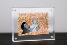 Load image into Gallery viewer, Mother And Baby Art Collage Created On Small Vintage Photography - Naomi Vona Art
