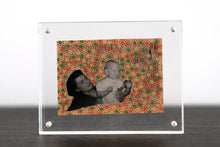 Cargar imagen en el visor de la galería, Mother And Baby Art Collage Created On Small Vintage Photography - Naomi Vona Art
