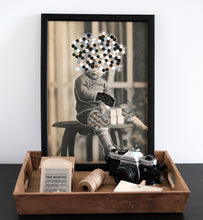 Load image into Gallery viewer, Collage Art Print Of Vintage Photography - Naomi Vona Art
