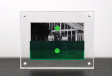 画像をギャラリービューアに読み込む, Neon And Mint Green Art Photography Collage On Retro Portrait - Naomi Vona Art
