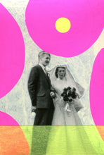 Carica l&#39;immagine nel visualizzatore di Gallery, Vintage Wedding Photo Art Image - Naomi Vona Art
