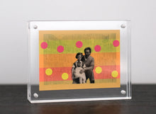 Cargar imagen en el visor de la galería, Father And Daughter Art Image Altered With Pens - Naomi Vona Art
