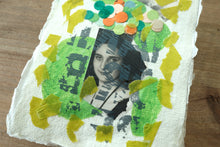 Cargar imagen en el visor de la galería, Cotton Rag Art Paper Collage - Naomi Vona Art
