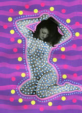 Cargar imagen en el visor de la galería, Elegant Female Vintage Retro Nude Art Collage Print - Naomi Vona Art

