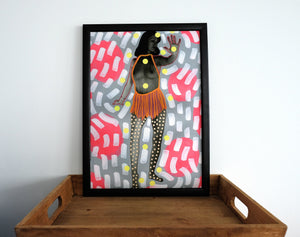Female Nude Wall Art Print Idea - Naomi Vona Art