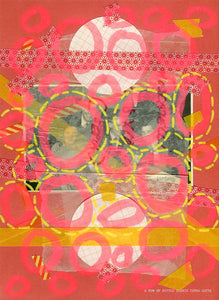 Altered Paper Collage Ephemera Artwork - Naomi Vona Art