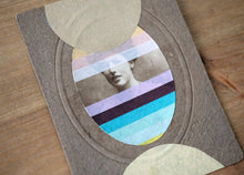 Load image into Gallery viewer, Mixed Media Vintage Collage Of Woman Portrait - Naomi Vona Art
