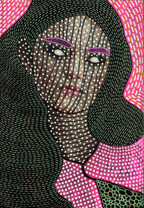 Neon Giclée Fine Art Print On Hannemule Paper, Contemporary Art - Naomi Vona Art