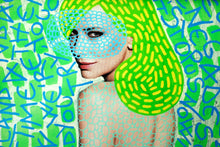 Carica l&#39;immagine nel visualizzatore di Gallery, Contemporary Art Print Of Manipulated Fashion Portrait - Naomi Vona Art
