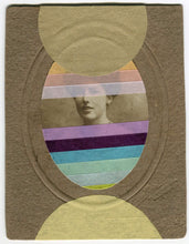 将图片加载到图库查看器，Mixed Media Vintage Collage Of Woman Portrait - Naomi Vona Art
