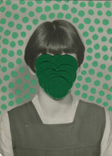 Cargar imagen en el visor de la galería, Retro Wall Art, Original Woman Portrait Photo Dada Poster - Naomi Vona Art
