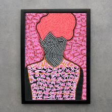 Load image into Gallery viewer, Original Neon Wall Art Illustration, Art Gift Idea For Art Lovers - Naomi Vona Art
