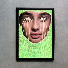 Load image into Gallery viewer, Neon Surreal Dada Fine Art Print - Naomi Vona Art
