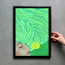 将图片加载到图库查看器，Green art prints, fine art posters available in different formats - Naomi Vona Art
