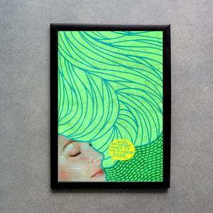 Green art prints, fine art posters available in different formats - Naomi Vona Art