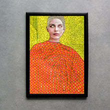 Charger l&#39;image dans la galerie, Original Fine Art Print Of Altered Female Fashion Portrait - Naomi Vona Art
