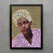Cargar imagen en el visor de la galería, Women Portrait Art Print, Altered Fashion Photography Art Collage - Naomi Vona Art
