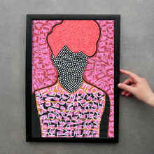 画像をギャラリービューアに読み込む, Original Neon Wall Art Illustration, Art Gift Idea For Art Lovers - Naomi Vona Art
