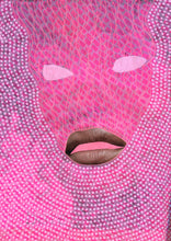 将图片加载到图库查看器，Neon Pink Customisable Made To Order Giclee Fine Art Print - Naomi Vona Art
