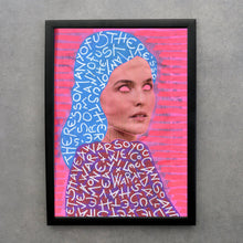 Cargar imagen en el visor de la galería, Neon Custom Made Fine Art Print, Contemporary Illustration - Naomi Vona Art
