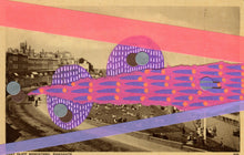 Cargar imagen en el visor de la galería, Altered Vintage Postcard Art Collage - Naomi Vona Art
