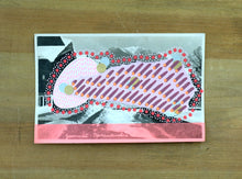Cargar imagen en el visor de la galería, Altered Vintage Postcard Of Garmisch Partenkirchen - Naomi Vona Art
