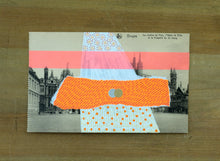 Load image into Gallery viewer, Vintage Postcard Collage Of Bruges City - Naomi Vona Art
