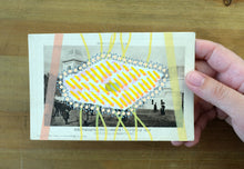 Load image into Gallery viewer, Manipulated Vintage Postcard Of Stockholm City - Naomi Vona Art
