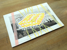 Cargar imagen en el visor de la galería, Manipulated Vintage Postcard Of Stockholm City - Naomi Vona Art
