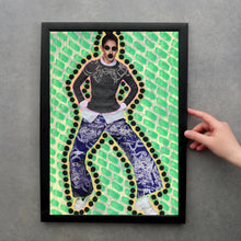 Charger l&#39;image dans la galerie, Neon Green Fashion Print Made To Order - Naomi Vona Art
