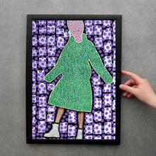 Load image into Gallery viewer, Weird Fashion Fine Art Print Made To Order - Naomi Vona Art
