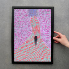 Cargar imagen en el visor de la galería, Original Fine Art Print Of Altered Woman Fashion Photo Portrait - Naomi Vona Art
