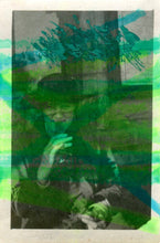 Load image into Gallery viewer, Altered Art Collage Created On Old Pictures - Naomi Vona Art
