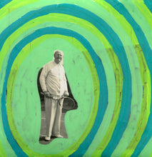 Load image into Gallery viewer, Old Man Portrait Artwork, Surreal Photography Collage - Naomi Vona Art
